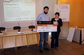 2º premio, categoría 2 para "Te lo dejo, S.L."