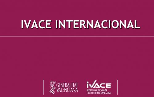 Apoyos de IVACE a la Internacionalización de la empresa valenciana
