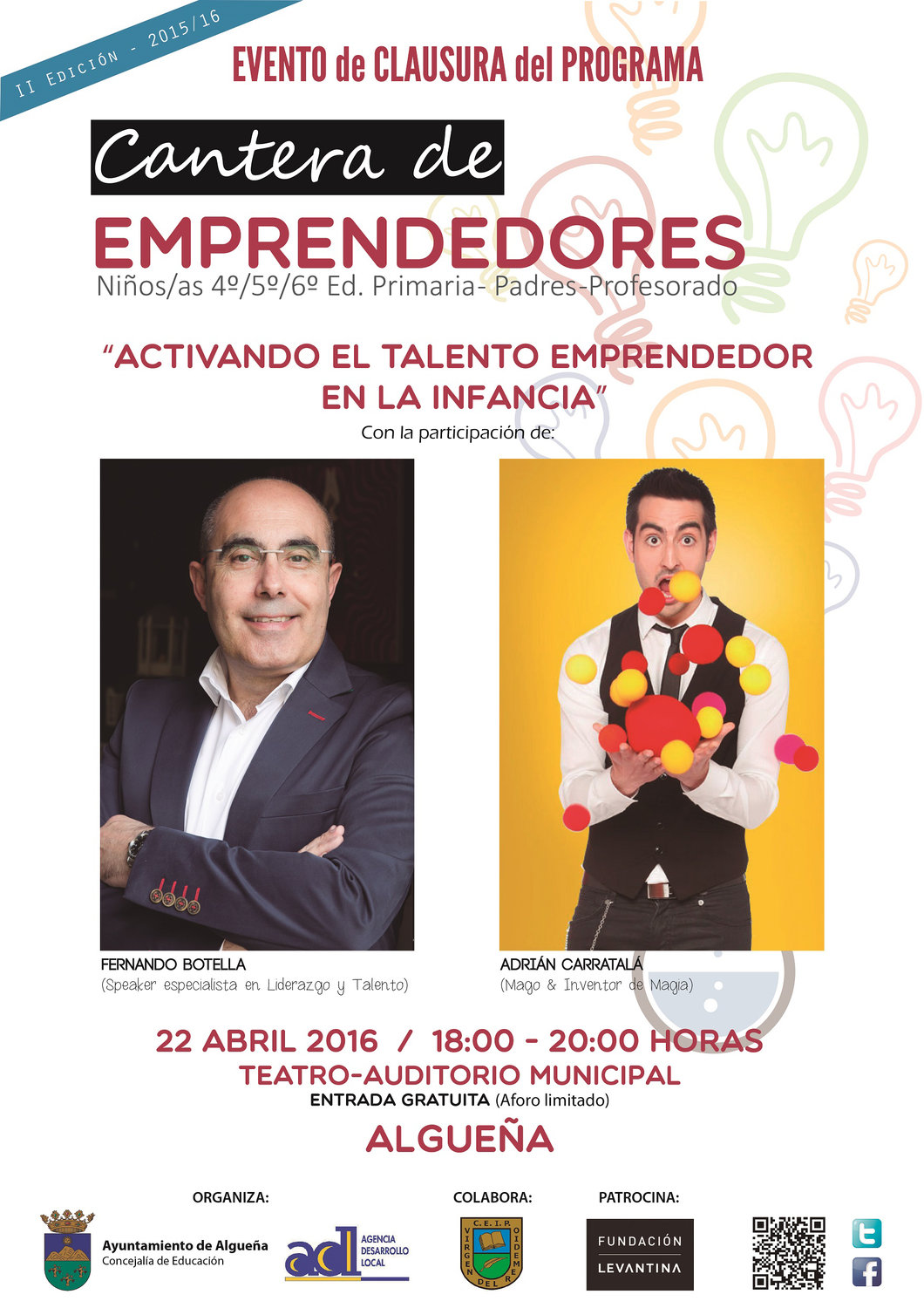 El Programa Cantera de Emprendedores/as llega a su fin