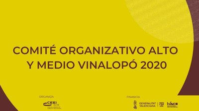 Comit Organizativo Focus Pyme y Emprendimiento Alto y Medio Vinalop 2020