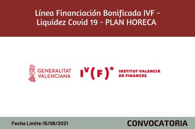 Lnea de Financiacin Bonificada IVF - Liquidez Covid19- PLAN HORECA