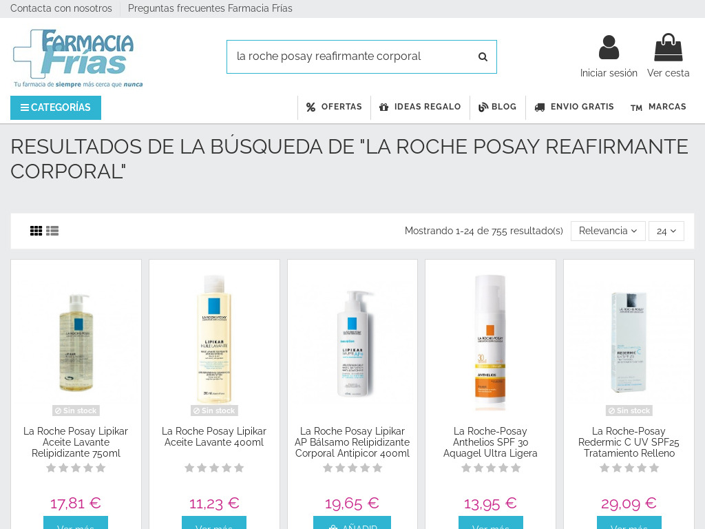 Productos de La Roche Posay